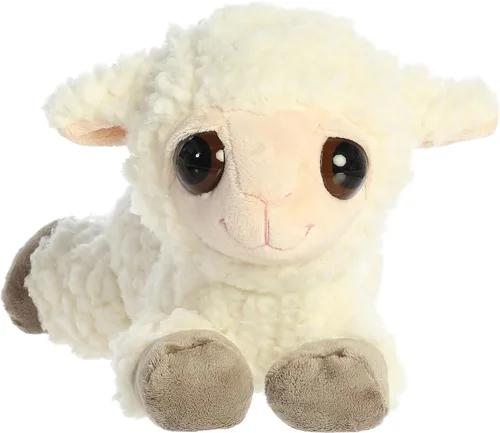 Vista 2 de Peluche Aurora Dreamy Eyes Lamb Lea, 10 pulgadas