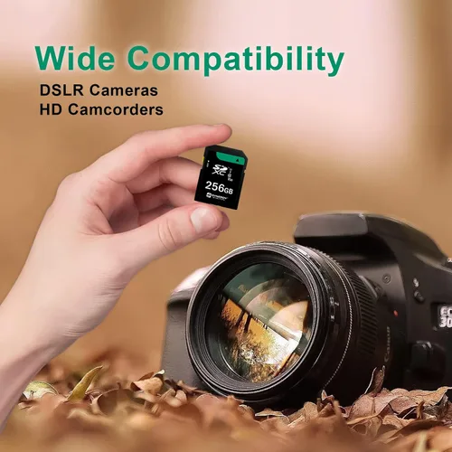 Vista 6 de Tarjeta de memoria para cámara digital Synergy, funciona con cámara digital Hasselblad H6D-100c, tarjeta de memoria de 256 GB Secure Digital (SDXC)