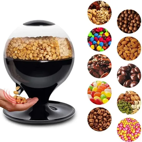 Vista 2 de TsoLay Dispensador automático de dulces, mini máquina de dulces activada por tacto con capacidad de 33.8 fl oz y ABS de grado alimenticio