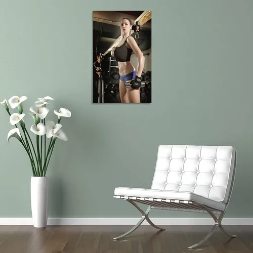 Vista 5 de AOMACA Pósteres estéticos para habitación de Jordan Carver Big Boobs Mujeres en Fitness Póster Sexy Lienzo Pintura Arte Póster de Pared