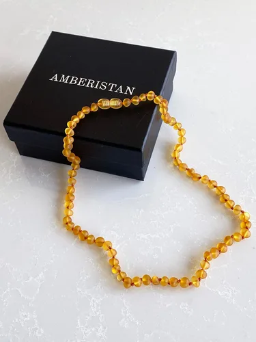 Vista 48 de Amber Necklace for Women - HandMade Baltic Jewelry for Adult - 18 inch - 100% Genuine