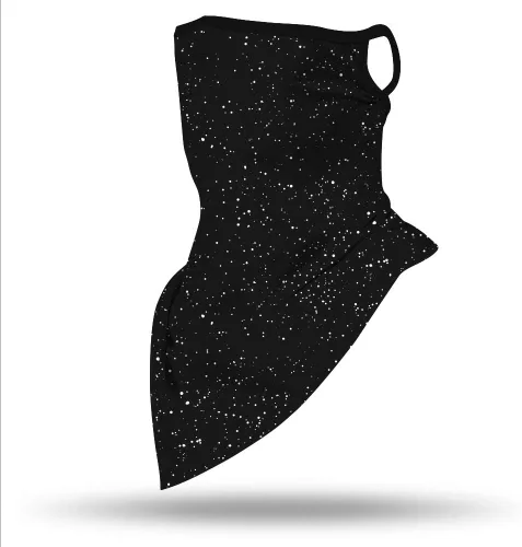 Vista 5 de YAYOUREL Polaina para el cuello, bandanas para hombres y mujeres, cubierta de bufanda para la cara con rayos UV, con agujero para las orejas