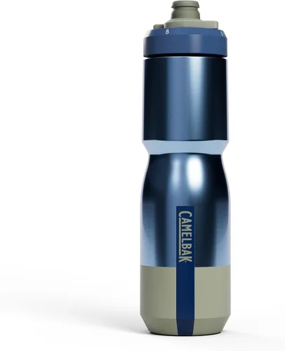 Vista 28 de CamelBak Podium - Botella de agua para bicicleta de acero inoxidable con aislamiento de acero, retención de frío para ciclismo, 12 onzas, color negro