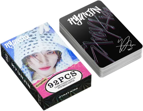 Vista 7 de KPOPBP Stray Kids Tarjetas Fotográficas 60 PCS Álbum SKZ Rock Star Tarjetas de Fotos con 32 PCS Calcomanías Regalo Kpop Tarjetas Lomo Mercancía
