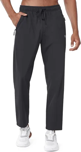 Vista 7 de NORTHYARD Men's Fleece Lined Pants Athletic Workout Running Joggers Winter Warm Wind Sweatpants for Active Gym Track Jogging