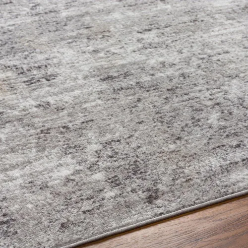 Vista 5 de Livabliss Choukri - Alfombra abstracta moderna de 5 pies 3 pulgadas x 7 pies 3 pulgadas, gris plateado Plata Gris