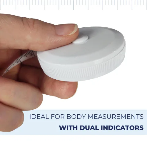 Vista 5 de Blue Jay an Elite Healthcare Brand Cinta métrica Measure It para medidas corporales con caja exterior de plástico, fabricada con fibra de vidrio
