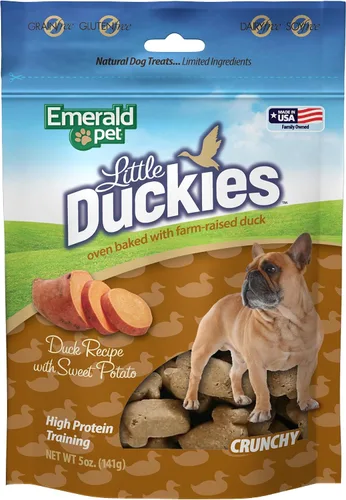 Vista 11 de Emerald Pet Little Duckies - Golosinas crujientes naturales para perros, hechas en Estados Unidos