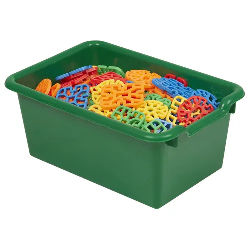 Vista 12 de ECR4Kids Cubo de almacenamiento frontal con cucharada, organización multiusos, surtido, 5 piezas Variado