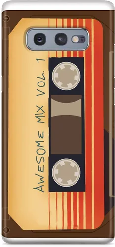 Vista 23 de Inspired Cases - Compatible con iPhone Xs Max - Funda protectora con textura 3D para Apple iPhone Xs Max - Awesome Mix Vol. 1 Old School Vintage Tape