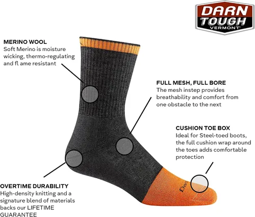 Vista 3 de Darn Tough Westerner OTC Light Cushion - Calcetín para hombre