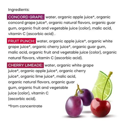 Vista 3 de GoodPop Paletas congeladoras orgánicas – 100% jugo, sin azúcar añadida – 20 unidades – 2