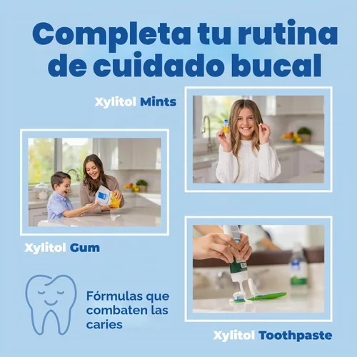 Vista 7 de Epic - Chicle globo endulzado con 100% xilitol 1.06g xylitol per piece; aspartame free; non-GMO; vegan; supports dry mouth relief; for use after