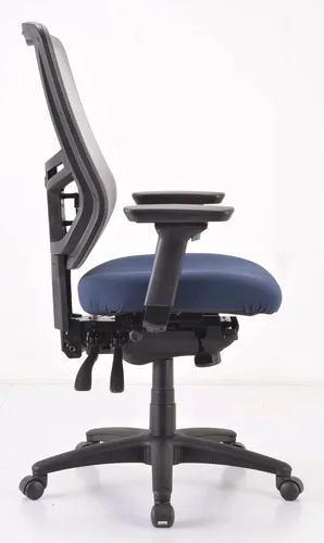 Vista 5 de Tempur-Pedic Silla de trabajo ajustable, cobalto
