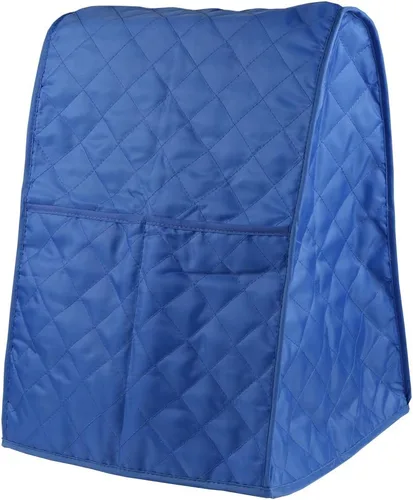 Vista 9 de Funda protectora a prueba de polvo para batidora de pie Evermarket con bolsillo y bolsa organizadora para Kitchenaid, Sunbeam, Cuisinart, Hamilton