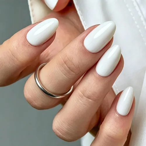 Vista 29 de Modelones Uñas postizas a presión color rosa almendra, uñas postizas cortas de primavera, kit de uñas reutilizables con pegamento de uñas, mini lima