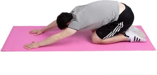 Vista 9 de Tapete multiusos para yoga y ejercicios, con correa de transporte, alta densidad, antidesgarros, YOGAPVC-PUR de Mind Reader