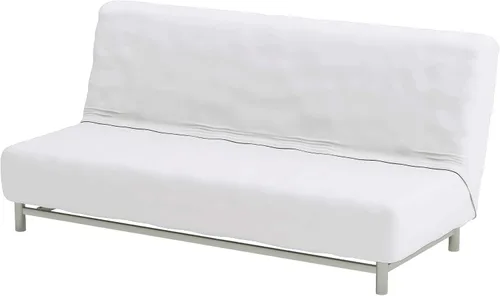 Vista 5 de La funda de repuesto de lino y poliéster para sofá cama es compatible con IKEA Beddinge Sleeper, una funda de repuesto de calidad para futón