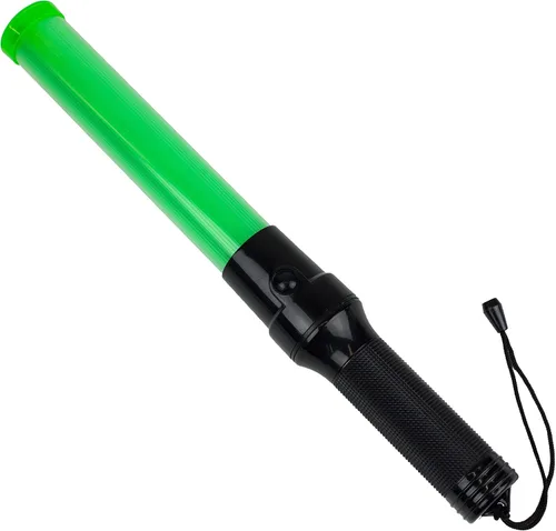 Vista 7 de RK - Linterna LED de 16 pulgadas con correa para la muñeca, acabado naranja