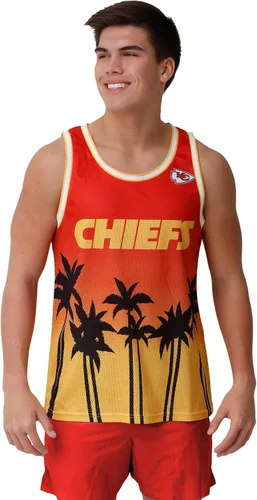 Vista 16 de FOCO NFL Mens NFL Team Logo Fashion Shirt Sleeveless Top
