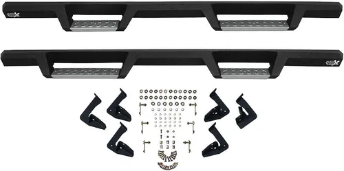 Vista 4 de Westin 56-132552 HDX Barras Nerf de acero inoxidable para Tundra CrewMax 2007-2021 Par negro texturizado