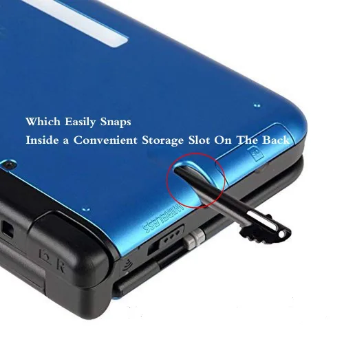 Vista 6 de Stylus Pen for Nintendo 3DS XL, 15Pcs Portable Plastic Touch Pen(11Colors)