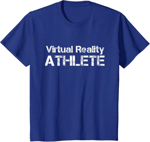 Vista 37 de Virtual Reality ATHLETE for VR Gamers Camiseta, Negro, S