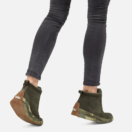 Vista 6 de SOREL Out N About Plus - Botas de lluvia de piel impermeables para mujer