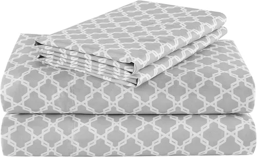 Vista 9 de Comfort Spaces - Sábana bajera Coolmax supersuave y resistente a la decoloración que absorbe la humedad con elásticos alrededor que se adapta a
