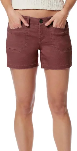 Vista 14 de UNIONBAY Juniors Darcy 5 pulgadas. Pantalones cortos sólidos
