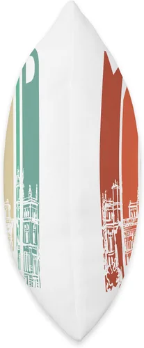 Vista 2 de Espana Apparel Madrid España España Cataluña Español Español Barcelona Euro Throw Pillow 16x16, Multicolor