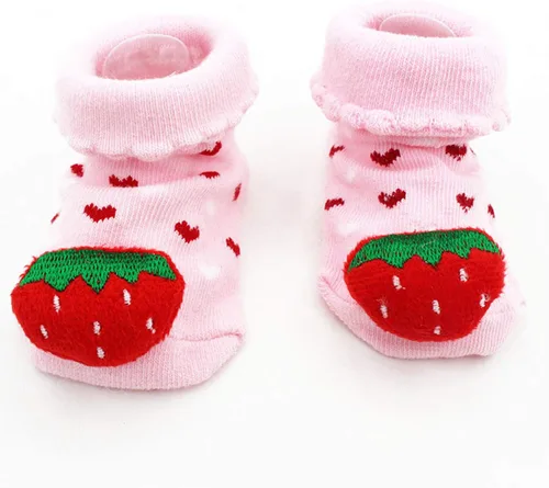 Vista 6 de Pack de 6 calcetines para recién nacidos con diseño de dibujos animados para bebés