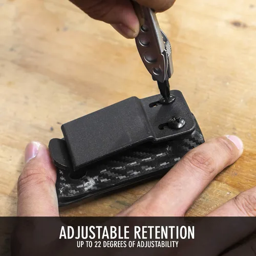 Vista 7 de Clip & Carry Kydex - Funda multiherramienta para cuero Wave & Wave + Plus, fabricada en Estados Unidos, funda para múltiples herramientas, funda