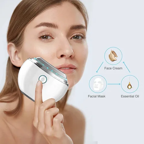 Vista 8 de Gua sha eléctrico con Gua Sha manualmente, escultura corporal facial Gua Sha, masajeador facial antienvejecimiento, instrumento de belleza facial
