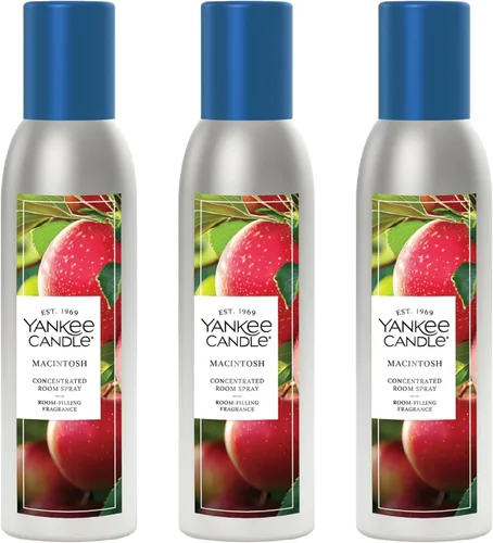 Vista 4 de Yankee Candle Ambientador Concentrado en Aerosol para Habitaciones, Eliminador de Olores para el Hogar, Baño, Canela Chispeante, 1.5 Oz