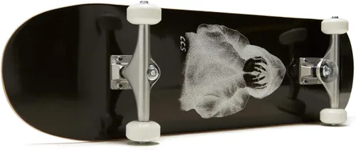 Vista 4 de [CCS] Smile On The Surface Skateboard Complete Maple Wood Professional Grade Fully Assembled with Skate Tool & Stickers Adults, Kids, Teens