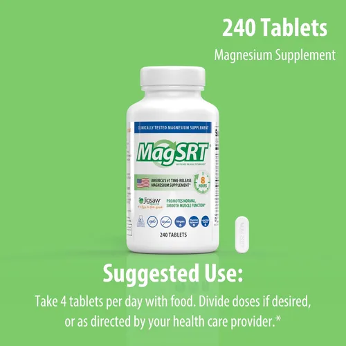 Vista 5 de Jigsaw Health Paquete de Magnesio Jigsaw Magnesio con SRT® 240ct + Jigsaw MagSoothe® Jar