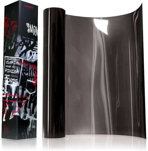 Vista 9 de VViViD+ Ultimate - Envoltura de vinilo con tinte para faros delanteros y traseros (12" x 7ft, humo oscuro)