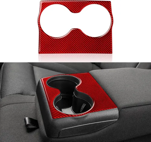 Vista 22 de Para 2011 2012 2013 2014 Dodge Charger Accesorios Consola central Aire Acondicionado Interruptor de Volumen Panel de Fibra de Carbono Pegatina