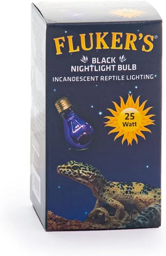 Vista 2 de Fluker's Bombillas incandescentes negras para reptiles, 25 vatios