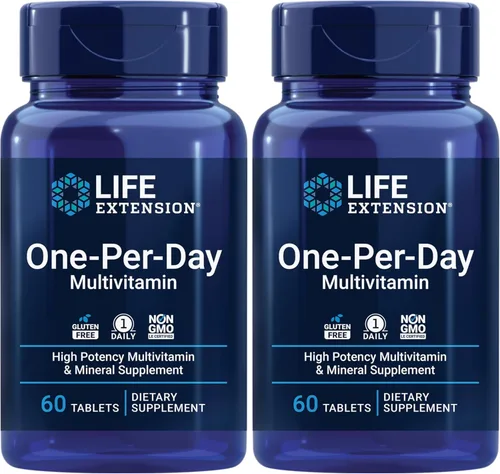 Vista 12 de Life Extension Multivitamínico Una-Por-Día – Repleto de Más de 25 Vitaminas, Minerales y Extractos de Plantas, Quercetina, Folato 5-MTHF y Más