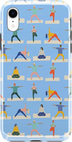 Vista 4 de Casely Funda para iPhone XR #GRLPWR Triple amenaza Diseño clásico ultra delgado