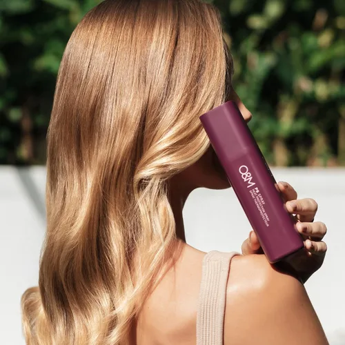 Vista 7 de O&M Spray protector de calor PS para el cabello, productos para el cabello rizado, hidrata y fortalece, laca para el cabello con protección UV
