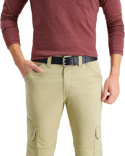 Vista 5 de Dickies Cinturón de cuero de doble punta para hombre