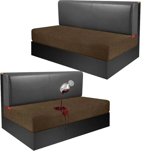 Vista 106 de Fundas de cojín impermeables para sofá, funda elástica lavable con diseño elástico antideslizante, protector de muebles para mascotas y niños