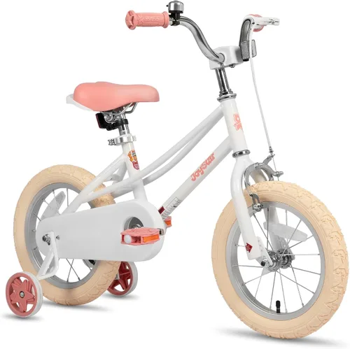 Vista 9 de JOYSTAR Fantasy Girls Bike for 2-12 Years Old Toddlers and Kids, 12" 14" 16" 18“ 20" Retro Style Kids Bike with Training Wheels