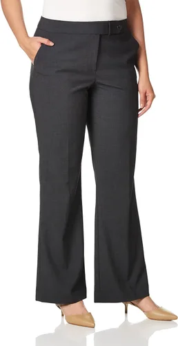 Vista 2 de Calvin Klein Pantalones casuales clásicos de negocios de pierna recta para mujer