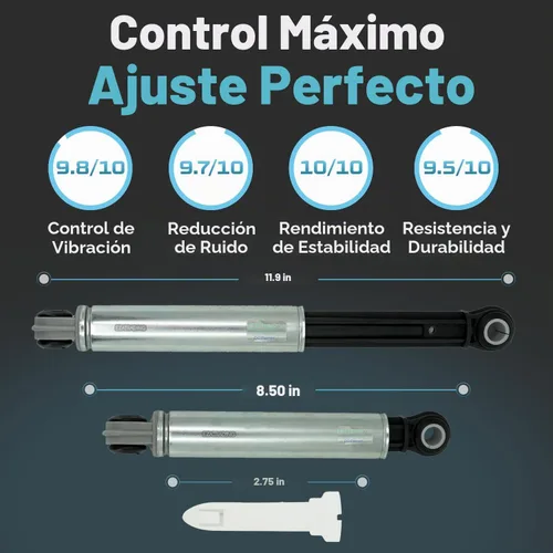 Vista 5 de 383EER3001E Reemplazo de amortiguador de arandela para arandelas LG - Paquete de 3