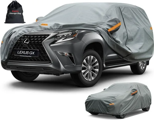 Vista 66 de Kayme Funda de Coche de Servicio Pesado Impermeable para Todo Tipo de Clima, Ajuste Personalizado para Tesla Model S, Cubierta Exterior Completa