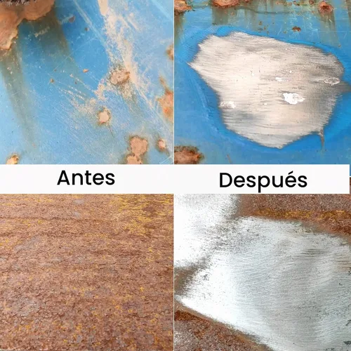 Vista 7 de Paquete de 10 ruedas de disco para amoladora angular, eliminación de óxido de pintura de 4-1/2 x 7/8 pulgadas Material abrasivo polivinílico